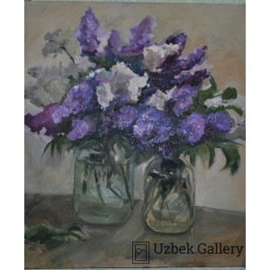 A bouquet of lilac.